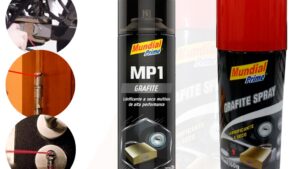 Grafito Spray Lubricante Mecanismos Colizas / Candados / Cerraduras x 100ml Mundial Prime