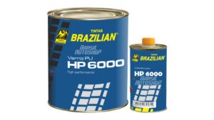 Barniz Automotriz PU (Bi-Componente) HP 6000 Alto Brillo 5+1 Brazilian 900ml