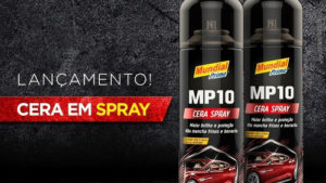 Cera Spray Aplicable Auto Seco o Húmedo Brillo Intenso 300ml Mundial Prime