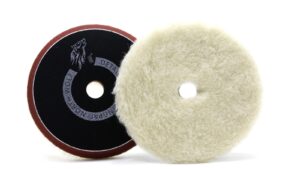 Pad Corderito (Pelo Largo) Velcro P/ Pulidora Rotorbital DA 5"-125mm - North Wolf
