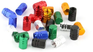 Tapas Válvulas Neumáticos / Ruedas / Aluminio Colores UNiversal / Pack x 4 - Mod.2131/XIN425