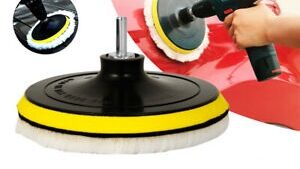 Plato 4.5"-115mm C/Velcro P/Pads Pulidora Orbital Rosca 14mm & Taladro (Con Adaptador) Uyus/Davidson Mod.DP115/D45