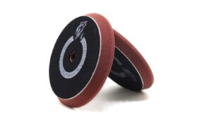 Pad Espuma Corte Grueso Bordeau - Velcro P/ Pulidora Rotorbital DA 5" North Wolf