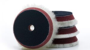 Pad Corderito (Pelo Largo) Velcro P/ Pulidora Rotorbital DA 3"-75mm - North Wolf