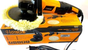 Pulidora Profesional Automóviles 1300w - Regulador 600-3200RPM+ Pad Corderito Lana Regalo / Hoteche - Mod.801606