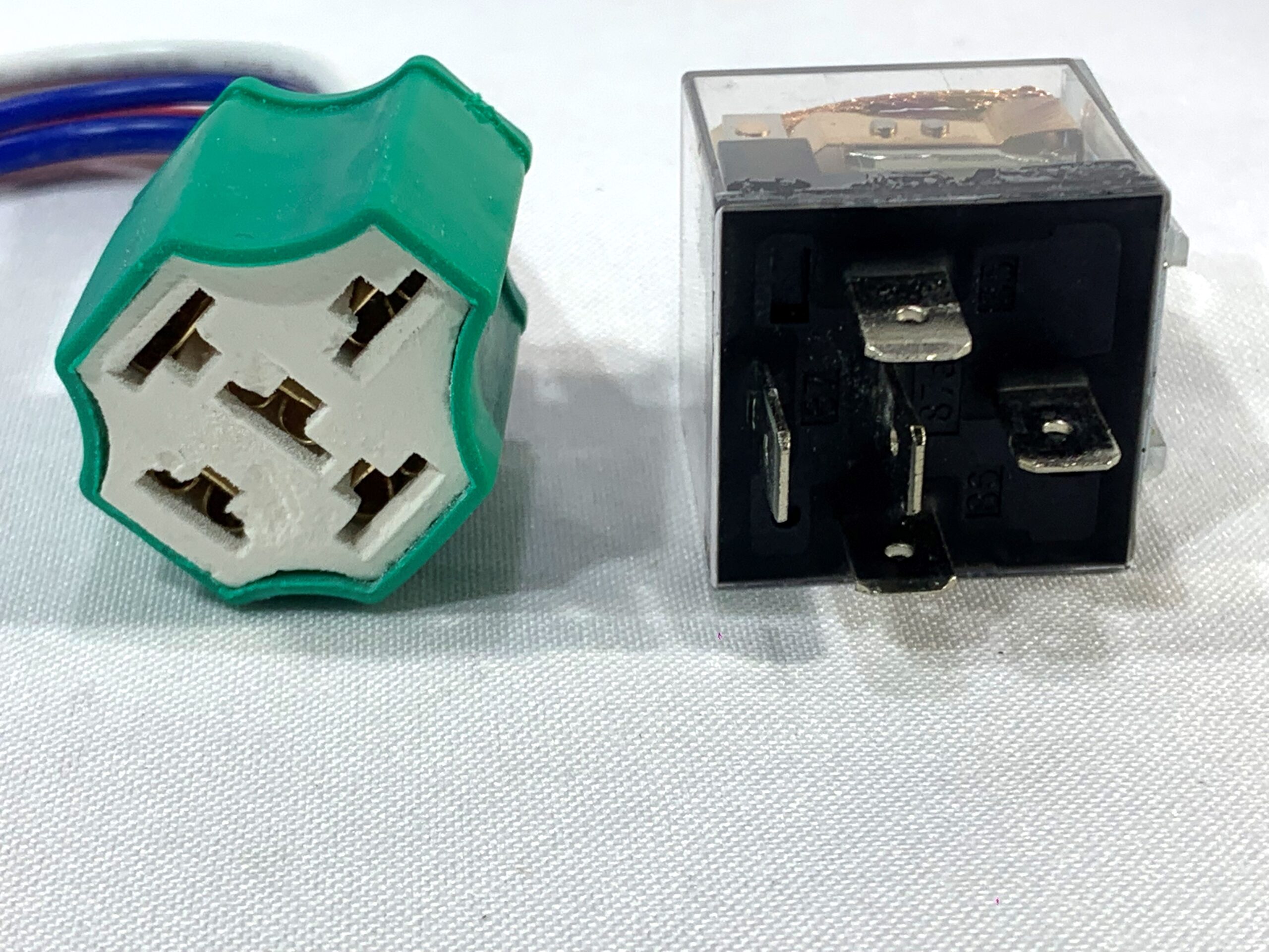 Ficha Socket Cerámico Para Relay 5 Patas x Unidad - Imagen 4