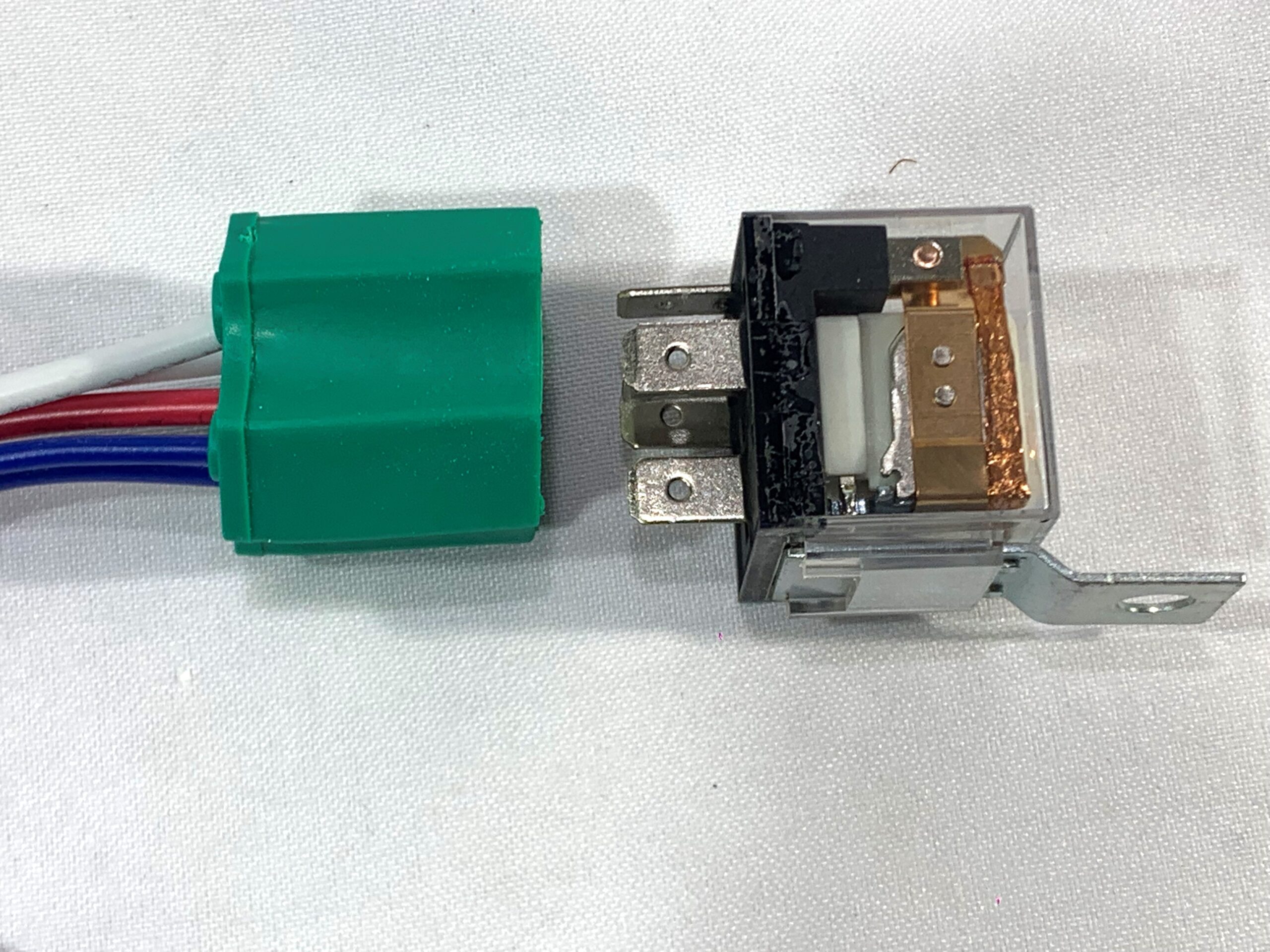 Ficha Socket Cerámico Para Relay 5 Patas x Unidad - Imagen 2