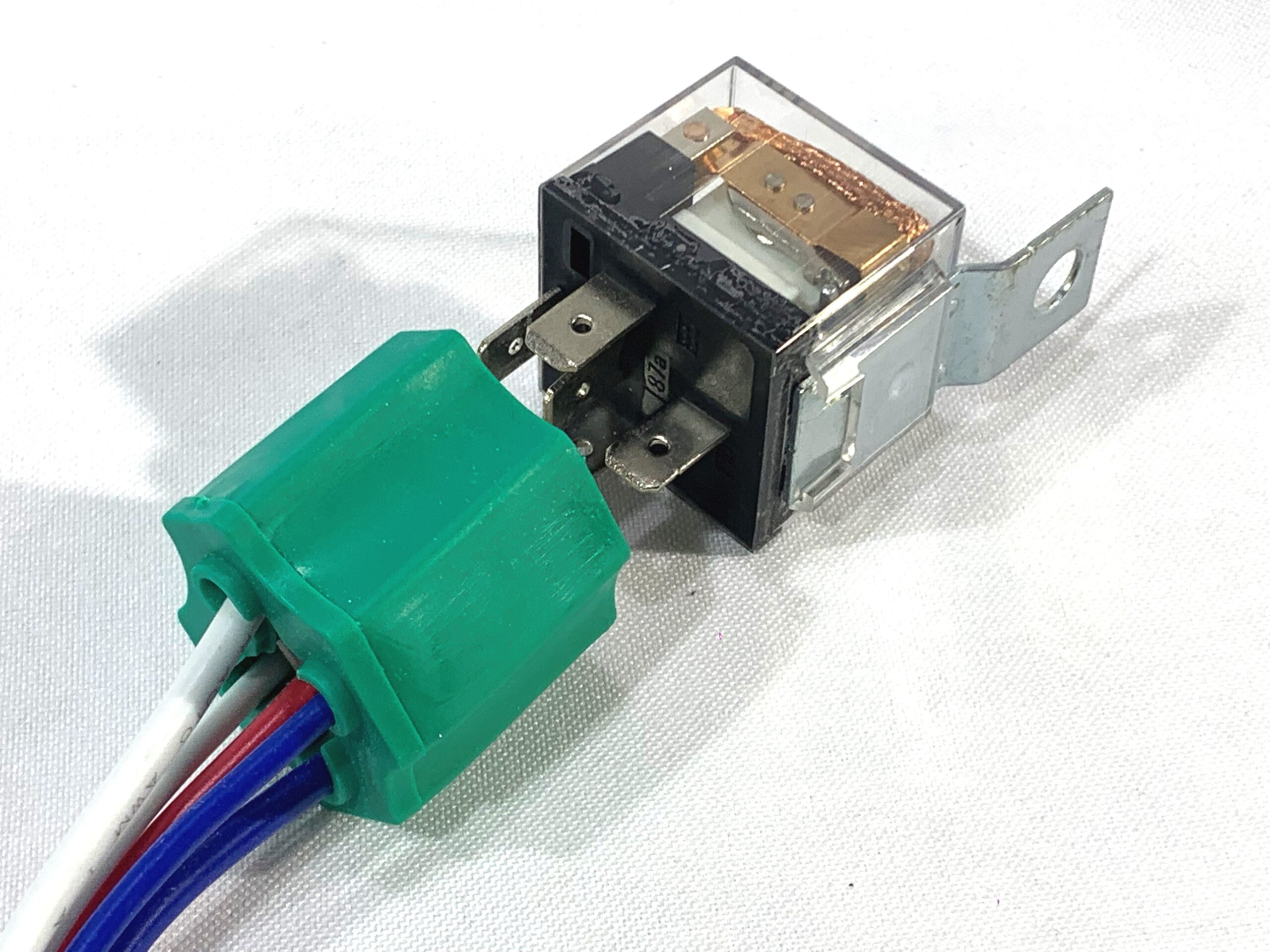 Ficha Socket Cerámico Para Relay 5 Patas x Unidad