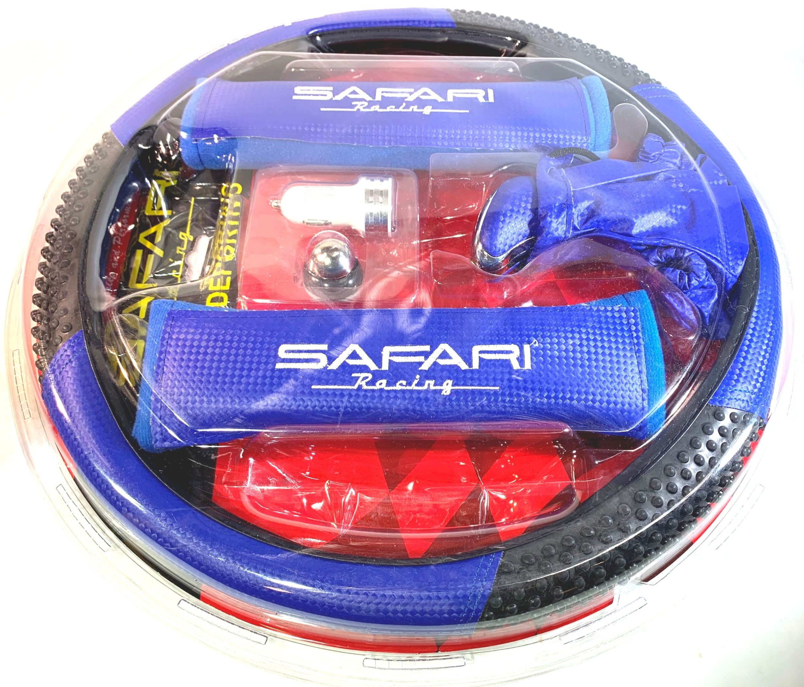 Kit Tuning Cubre Volante / Protectores Pectorales / Palanca Cambios / Cofia/ Cargador / Porta Celular - Mod.81005 - Imagen 8