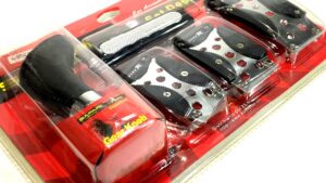 Kit Pedaleras Universales + Palanca Cambios + Cubre Freno Mano Deportivos