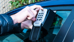 Caja Seguridad Porta Llaves P/Ventanas Automovil Ideal Automotoras Teclado C/Numérico Apertura