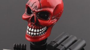 Perillas Palancas Cambios Universal Calavera Resina Mod.02