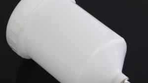 Vaso/Copa Para Pistola Gravedad 600cc - Rosca Macho WD-600GPO EcoTE (Repuesto)