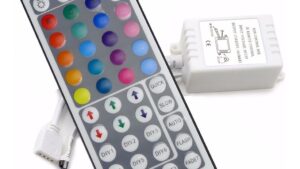 Controlador Rgb Tiras Led Con Control Remoto 44 Botones