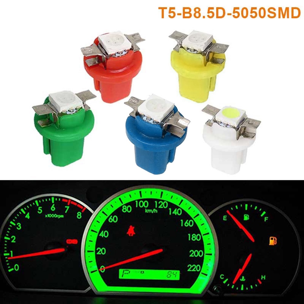 Lampara Led T5-12v Con Zócalo Para Tableros Automóvil x Par - Imagen 7
