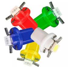 Lampara Led T5-12v Con Zócalo Para Tableros Automóvil x Par - Imagen 5