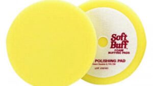 Pad Soft Buff Foam 1 Faz 8¨-200mm Meguiars #8000 / Espuma Corte Medio Pulido Profesional del Automóvil