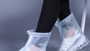 Cubre Zapatos Impermeables PVC P/Lluvia Barro x Par Talles S-M-L-XL-2XL-3XL Mod.W01