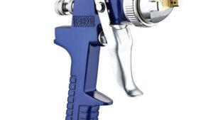 Pistola Gravedad HVLP P/Aplicación Bases Poliester / Poliuretanos / Barnices / Pico 1.4mm + 50 Coladores Regalo Profesional Pintor Taller Toyaki