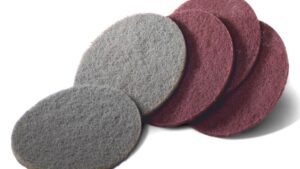 Discos Fibra Abrasiva 6" C/Velcro P/Matear Superficies en Gral Pack x1 (Uso Lijadora Rotorbital)