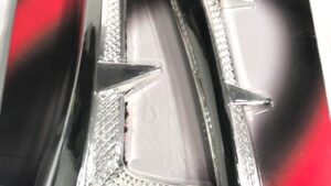 Toma Aire Laterales Automóvil Decorativas Cromadas Tuning x Par