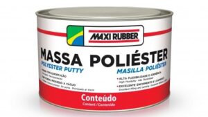 Masilla Poliester P/Repintado Automotriz Maxi Rubber Filler 5Kg
