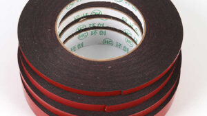 Cinta Doble Faz Negra Foam Tape Adherencia 15mmx13m EcoTE