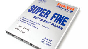 Hoja Lija Wet & Dry Riken Especiales P/Lijado Terminaciones Pulidos Granos P1000/P1200/P1500