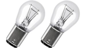 Lamparas Halogenas 2 Polos 1157 12v-21w/5w Blanca P/Faroles Traseros / Caka x 10 Unidades - Mod.S25