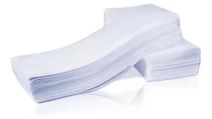 Caja Paños P/Encerados Automóvil TNT Blanco Alta Calidad & Suavidad / 300 Paños 30cmx35cm