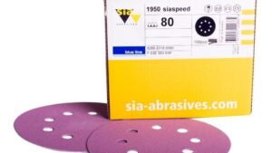 Disco Rotorbital Sia 6"-150mm P/Lijadora Rotorbital C/Velcro Grano 60-600 (Unidad)