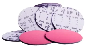 Disco Soft-Trizac C/Velcro Sia 6"-150mm P/Lijadora Rotorbital P/Terminaciones Grano 2000/3000/4000 (Unidad)