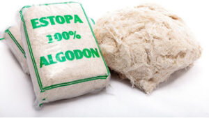 Estopa 100% Algodón Blanca 1 Kg