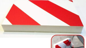 Protector Espuma Autoadhesivas 18cmx24cm P/Parking - Evita Golpes Contornos Vehículo P/Paredes & Columnas Garages
