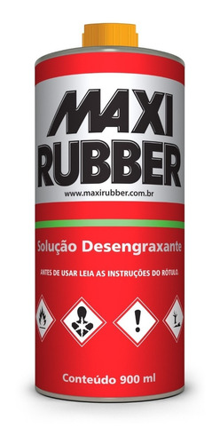 Solución Desengrasante Uso Automotriz Maxi Rubber 900ml - Imagen 3