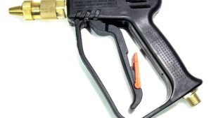 Pistola Lavado Vehículos Corta P/Hidrolavadora Presión Agua Puntero Bronce