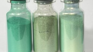 Perlas & Efectos Especiales/Brillantes 50Grs P/Mezcla Colores Bases Poliester o Barnices (Efectos Micros Metal Flake)