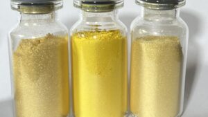 Perlas & Efectos Especiales/Brillantes 100Grs P/Mezcla Colores Bases Poliester o Barnices (Efectos Micros Metal Flake)