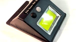 Foco Solar Led Cob 5w - 350 Lum Automático Sensor Movimiento / Fotocelula