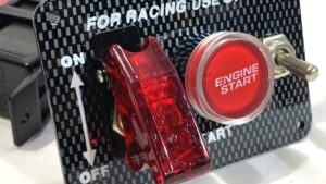 Interruptor & Llave Encendido Motor Switch C/Led Nitro Tablero Automóvil Tuning