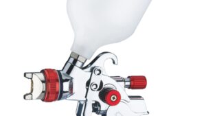 Pistola Gravedad HVLP TE-2008 Green/Red 1.3mm-600cc Pintado Automotriz AirGreen