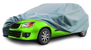 Funda Cubre Automóvil C/Felpa Impermeable Resistente Talle S 4.10m-4.30m - PVC250S