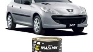 Pintura Base Poliester Aluminio Metalizado EZR Brazilian Pronto Uso x 900ml