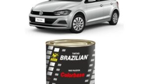 Pintura Base Poliester Plata Polaris Brazilian Pronto Uso x 900ml