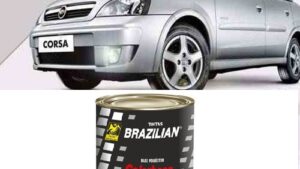 Pintura Base Poliester Plata Escuna Brazilian Pronto Uso x 900ml