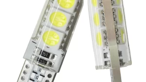 Lamparas T10 6 Leds-6SMD 4W-12v  P/Tablero / Posición / Interiores Automóviles x Par