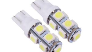 Lamparas T10 - 9 Leds 5050 - 9SMD -5W-12v P/Tablero / Posición / Interiores Automóviles x Par