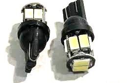 Lamparas T10 9 Leds 3W-12v  P/Tablero / Posición / Interiores Automóviles x Par