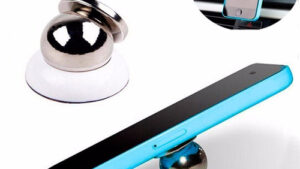 Soporte Magnético Celulares Adhesivo P/Tableros Automóvil