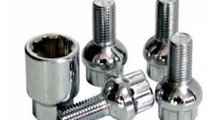 Juego Tornillos Seguridad 4 Pzs - Llantas Automoviles Cromada Pase 12mmx1.25 LOOK - Mod.TY24G